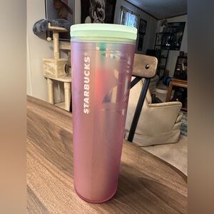 NWOT Starbucks iridescent tumbler